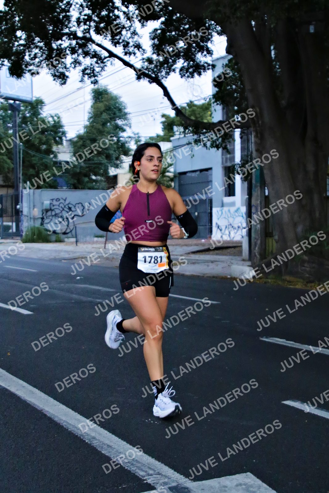Foto de la X Carrera Leones Negros Red Cola 2026 en Rectoría General de la UdeG, Av. Juárez 976 (meta en Av. Enrique Díaz de León y Pedro Moreno), Guadalajara a las 04:54 · dorsal 1781