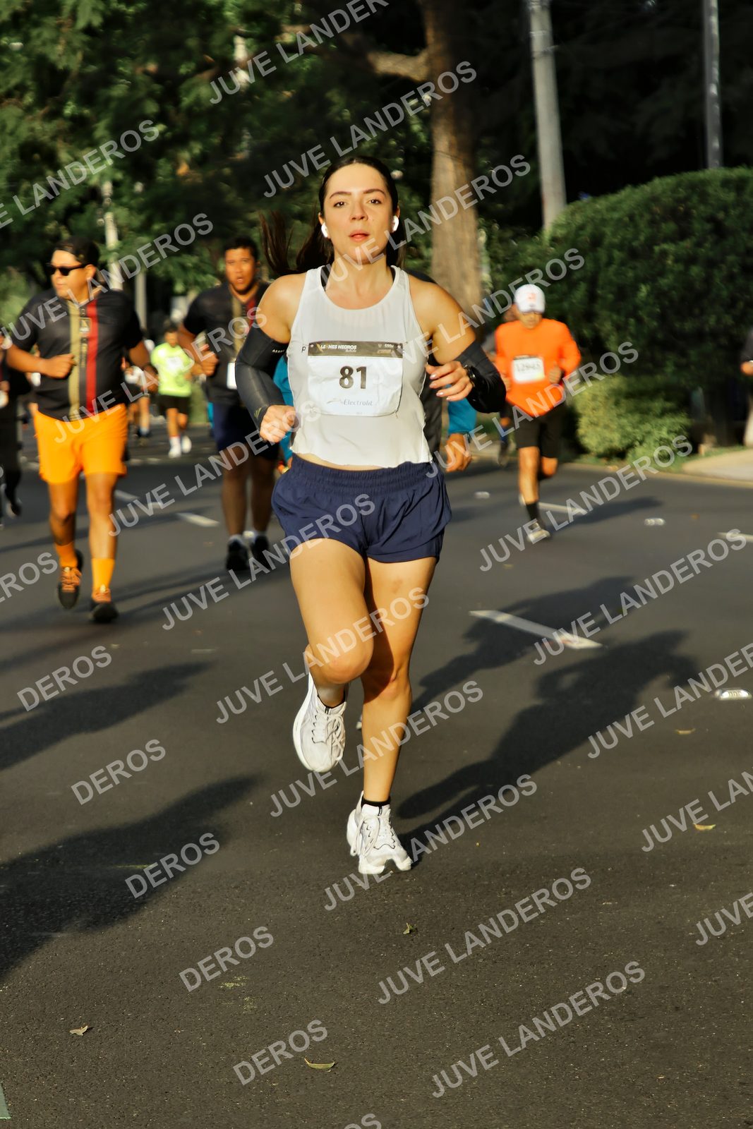 Foto de la X Carrera Leones Negros Red Cola 2026 en Rectoría General de la UdeG, Av. Juárez 976 (meta en Av. Enrique Díaz de León y Pedro Moreno), Guadalajara a las 07:36 · dorsal 81
