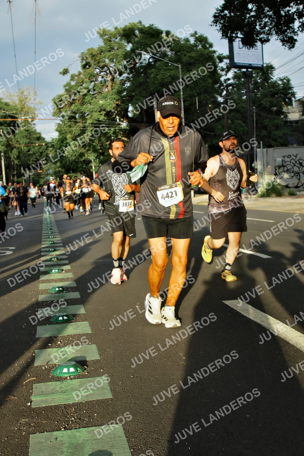 Foto de la X Carrera Leones Negros Red Cola 2026 en Rectoría General de la UdeG, Av. Juárez 976 (meta en Av. Enrique Díaz de León y Pedro Moreno), Guadalajara a las 07:26 · dorsal 4421, 3834
